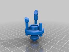 Broken Crystal Chamber Pendant 3D Printer Model