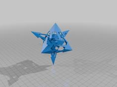 ESCHER 2.0 STAR TRUNCATED TETRAHEDRAL POLYKNOT 1 3D Printer Model