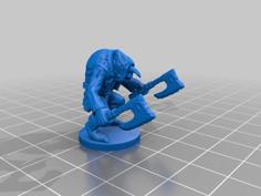 Castlevania Flea Man 3D Printer Model