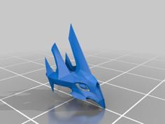 Gravelord Azir Mask 3D Printer Model