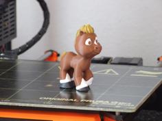 Tessa The Pony (multi-material) 3D Printer Model