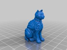 Cat Statue 3D Printer Model