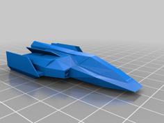 Super Falcon (F-Zero X Expansion Kit) 3D Printer Model