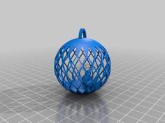 Cool Reindeer Bauble 3D Printer Model