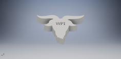 WPI Gompei Logo 3D Printer Model