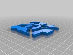 Geometry Art 3D Printer Model