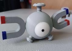 Articulated Magnemite 3D Printer Model