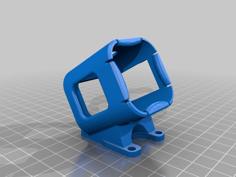 Apex Evo GoPro Hero Session 30 Degree Mount 3D Printer Model