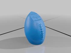 Baltimore Ravens Displayable Football 3D Printer Model