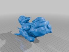 Plague Demon Bust 3D Printer Model