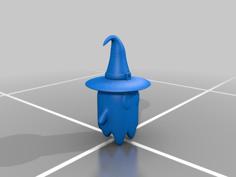 Witch Ghost 3D Printer Model