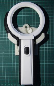 Magnifier Lamp Wall Holder 3D Printer Model