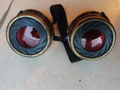 Iris Lens For Steampunk Goggles (fake Iris) 3D Printer Model