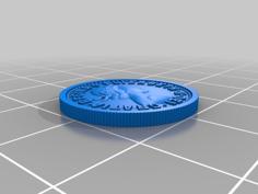 Coin 3D Printer Model