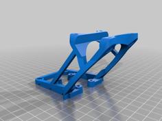 Fan & Extrudrboard Holder For Bq Prusa I3 Hephestos 3D Printer Model