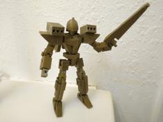 Jump Mech 3D Printer Model