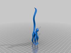 Cat Ring Holder 3D Printer Model