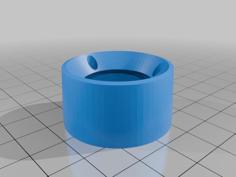 Apollo Alternative Silencer Cap With Concave Bevel And Through-holes 3D Printer Model