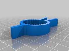 Twist-top Water Bottle Opener 3D Printer Model