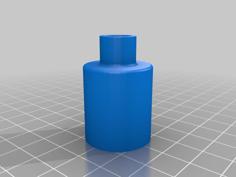 1/2 Inch PVC Pipe Adapter For CH-010 Water Pump 3D Printer Model