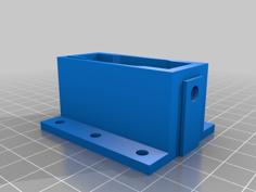 Pull Out Drawer Rail Bracket 3D Printer Model