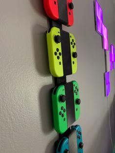 Nintendo Switch Joy-Con Wall Mount 3D Printer Model