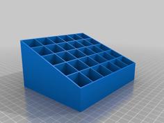 Lipstick Organizer 5×6 3D Printer Model