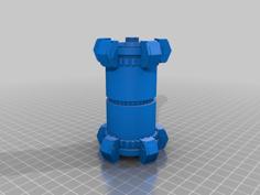 Crucible Space Station 3D Printer Model