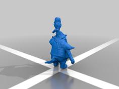 Lizard Wizard 3D Printer Model