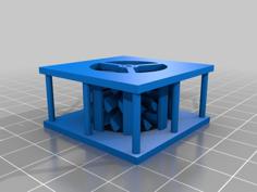 Triple Fan Blade Encasement 3D Printer Model