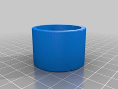 1-1/2″ OD 1-1/4″ ID ShopVac Hose Adapter 3D Printer Model