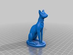 Egyptian Cat 3D Printer Model