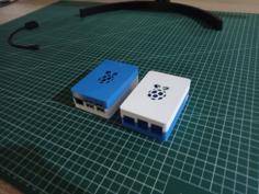 Raspberry Pi 5 Case 3D Printer Model