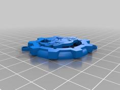 Fallout Vault Boy Fan Cover 40mm 3D Printer Model