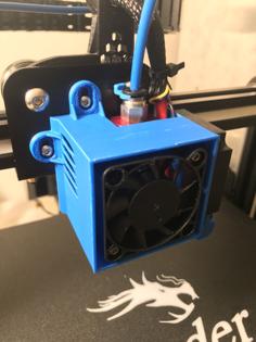 Stock Fan Shroud – Ender 3 3D Printer Model