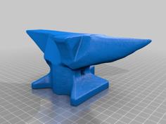 German Style Anvil 3D Printer Model