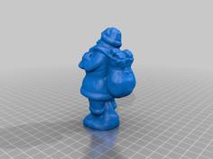 Santa 3D Printer Model