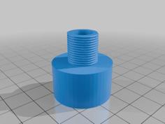 Digicon 14mm Thread Adapter 3D Printer Model