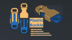 Plastic Buckle (Designed For 3d Printing With Zero Supports) 3D Printer Model