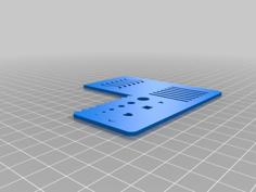 Eclipse Pinhole Plate 3D Printer Model