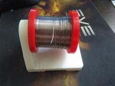 Soldering Wire Spool 3D Printer Model