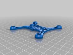 MXQ 105 Micro FPV Quad 3D Printer Model