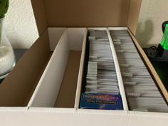 MTG Card Collection Divider With Text Tab 3D Printer Model