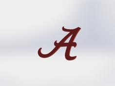 Roll Tide 3D Printer Model