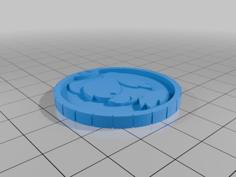 Furry Coin 3D Printer Model