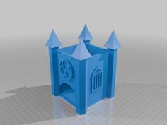 Gothic Dice Tower 3D Printer Model