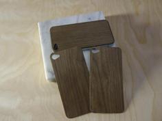 Laser Cut IPhone 4/4s Wood Veneer Back