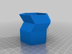 Hex-box Storage | V1-V6 | 3D Printer Model