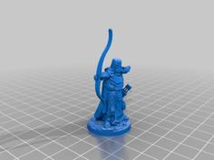 Archer Knight (remix BowDrawn Based) 3D Printer Model