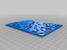 Airbrush Stencil 3D Printer Model